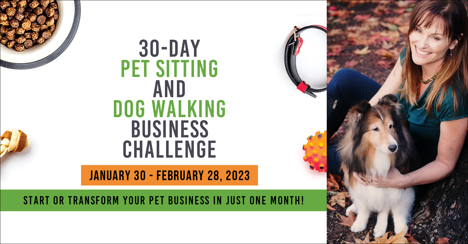 30-Day Pet Sitting and Dog Walking Business Challenge - Prosperous Pet  Business Online Conference